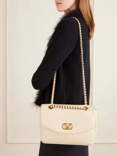 Valentino Garavani Djuna Embellished Leather Shoulder Bag | Thumbnail 2 Valentino Garavani Djuna Embellished Leather Shoulder Bag | Thumbnail 2