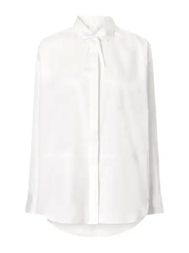 RÙADH The Dune Tie-detailed Cotton-sateen Shirt | Thumbnail 1 RÙADH The Dune Tie-detailed Cotton-sateen Shirt | Thumbnail 1