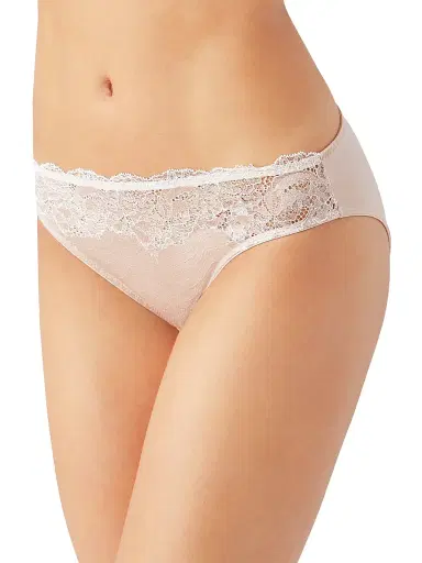 Wacoal Women's Modern Affair Bikini Bottom - Rosedust Angel Wing - Size XL | Thumbnail 3 Wacoal Women's Modern Affair Bikini Bottom - Rosedust Angel Wing - Size XL | Thumbnail 3