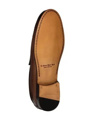 To Boot New York Men's Clapton Leather Penny Loafers - Crust Marrone - Size 9.5 | Thumbnail 4 To Boot New York Men's Clapton Leather Penny Loafers - Crust Marrone - Size 9.5 | Thumbnail 4