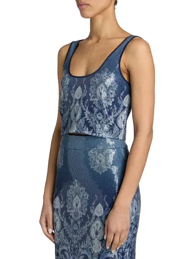 Ramy Brook Women's Cody Sequined Tank | Thumbnail 4 Ramy Brook Women's Cody Sequined Tank | Thumbnail 4