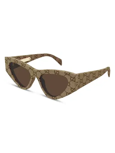 Gucci Women's Rowcut 53MM Cat-Eye Sunglasses - Beige | Thumbnail 1 Gucci Women's Rowcut 53MM Cat-Eye Sunglasses - Beige | Thumbnail 1