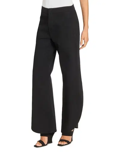 Alaïa Women's Cotton Petal Pants - Noir | Thumbnail 4 Alaïa Women's Cotton Petal Pants - Noir | Thumbnail 4