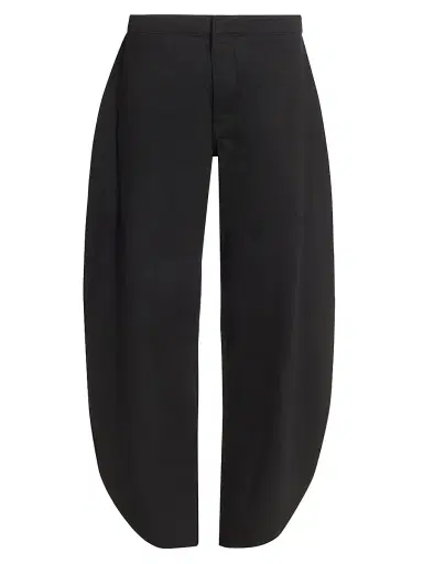Alaïa Women's Cotton Petal Pants - Noir | Thumbnail 1 Alaïa Women's Cotton Petal Pants - Noir | Thumbnail 1