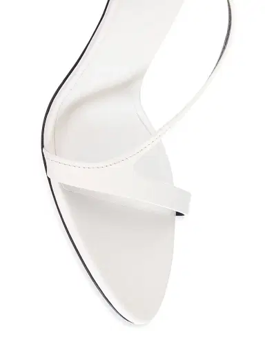 Loulou Studio Women's Arwa 5MM Leather Slingback Sandals - White | Thumbnail 4 Loulou Studio Women's Arwa 5MM Leather Slingback Sandals - White | Thumbnail 4