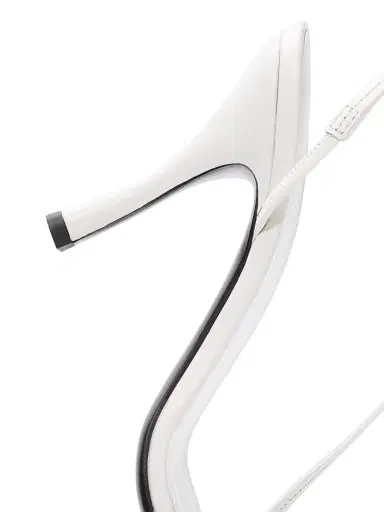Loulou Studio Women's Arwa 5MM Leather Slingback Sandals - White | Thumbnail 5 Loulou Studio Women's Arwa 5MM Leather Slingback Sandals - White | Thumbnail 5