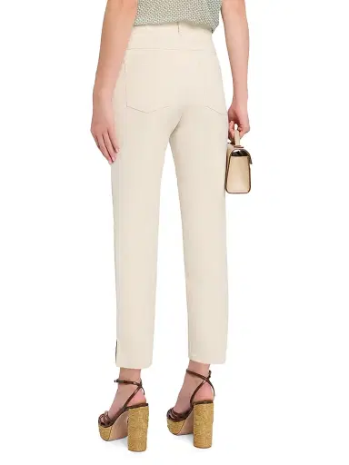 MAISON COMMON Women's Stretch-Denim Crop Jeans - Sand - Size 14 | Thumbnail 4 MAISON COMMON Women's Stretch-Denim Crop Jeans - Sand - Size 14 | Thumbnail 4
