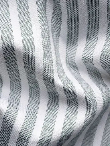 Eton Men's Slim-Fit Striped Twill Shirt - Green - Size 17.5 | Thumbnail 7 Eton Men's Slim-Fit Striped Twill Shirt - Green - Size 17.5 | Thumbnail 7