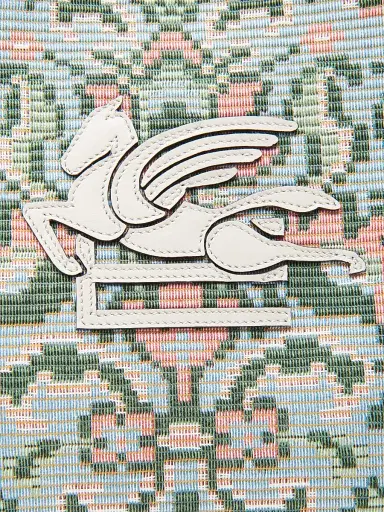 Etro Women's Tosca Printed Cotton-Modal Scarf - Azzurro | Thumbnail 4 Etro Women's Tosca Printed Cotton-Modal Scarf - Azzurro | Thumbnail 4