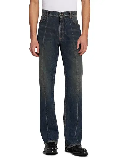 Versace Men's Non-Stretch Vintage Shibuya Straight-Leg Jeans | Thumbnail 3 Versace Men's Non-Stretch Vintage Shibuya Straight-Leg Jeans | Thumbnail 3