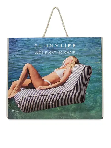 Sunnylife Marine Stripe Luxe Floating Chair | Thumbnail 4 Sunnylife Marine Stripe Luxe Floating Chair | Thumbnail 4