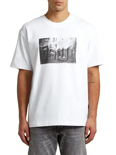 G-Star Men's Graphic Relaxed T-Shirt - White | Thumbnail 3 G-Star Men's Graphic Relaxed T-Shirt - White | Thumbnail 3