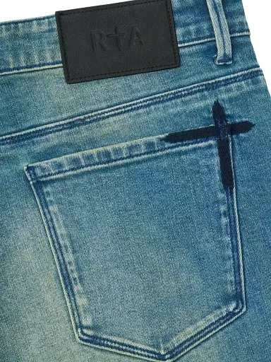 RTA Men's Exodus D-Bryant Logo Skinny Jeans | Thumbnail 3 RTA Men's Exodus D-Bryant Logo Skinny Jeans | Thumbnail 3