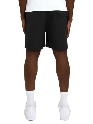 Purple Brand Men's All Around Logo Shorts - Black | Thumbnail 2 Purple Brand Men's All Around Logo Shorts - Black | Thumbnail 2