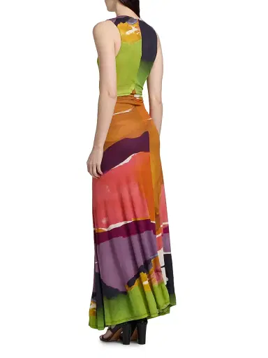 Ulla Johnson Women's Lana Printed Maxi Dress - Nature Abhors A Vacuum - Size Large | Thumbnail 5 Ulla Johnson Women's Lana Printed Maxi Dress - Nature Abhors A Vacuum - Size Large | Thumbnail 5