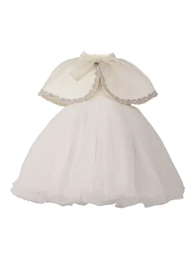 Tulleen Baby Girl's & Girl's Mirelda Dress - Cream 36 Months | Thumbnail 1 Tulleen Baby Girl's & Girl's Mirelda Dress - Cream 36 Months | Thumbnail 1