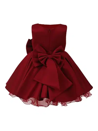 Tulleen Baby Girl's & Girl's Canyonelle Dress - Red 36 Months | Thumbnail 2 Tulleen Baby Girl's & Girl's Canyonelle Dress - Red 36 Months | Thumbnail 2