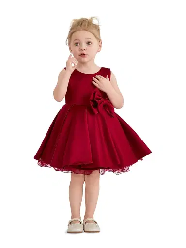Tulleen Baby Girl's & Girl's Canyonelle Dress - Red 36 Months | Thumbnail 3 Tulleen Baby Girl's & Girl's Canyonelle Dress - Red 36 Months | Thumbnail 3