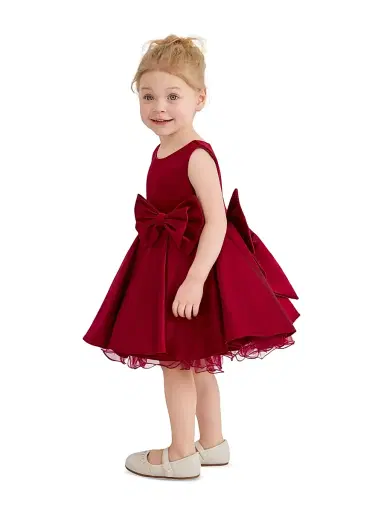 Tulleen Baby Girl's & Girl's Canyonelle Dress - Red 36 Months | Thumbnail 6 Tulleen Baby Girl's & Girl's Canyonelle Dress - Red 36 Months | Thumbnail 6