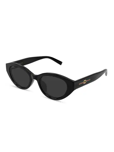 Gucci Women's Lines 52MM Cat-Eye Sunglasses - Black | Thumbnail 1 Gucci Women's Lines 52MM Cat-Eye Sunglasses - Black | Thumbnail 1