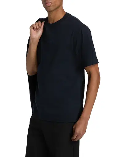 Burberry Men's Ryan Logo Cotton T-Shirt - Navy - Size XL | Thumbnail 4 Burberry Men's Ryan Logo Cotton T-Shirt - Navy - Size XL | Thumbnail 4