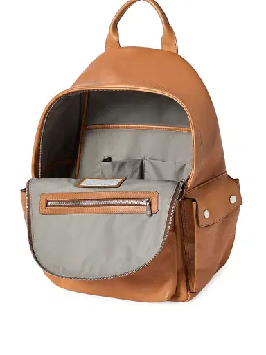 Brunello Cucinelli Men's Cowhide Travel Backpack - Cognac | Thumbnail 5 Brunello Cucinelli Men's Cowhide Travel Backpack - Cognac | Thumbnail 5
