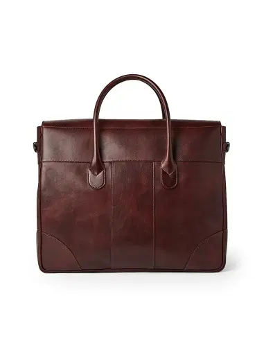 Brunello Cucinelli Men's Calfskin Boston Casual Bag | Thumbnail 4 Brunello Cucinelli Men's Calfskin Boston Casual Bag | Thumbnail 4