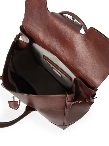 Brunello Cucinelli Men's Calfskin Boston Casual Bag | Thumbnail 5 Brunello Cucinelli Men's Calfskin Boston Casual Bag | Thumbnail 5