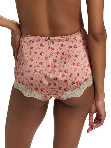 Dolce & Gabbana Women's Guaina Rose High-Rise Tap Panties - Roselline Rose - Size XL | Thumbnail 4 Dolce & Gabbana Women's Guaina Rose High-Rise Tap Panties - Roselline Rose - Size XL | Thumbnail 4