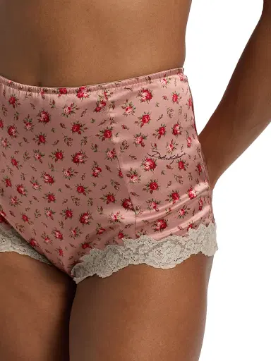 Dolce & Gabbana Women's Guaina Rose High-Rise Tap Panties - Roselline Rose - Size XL | Thumbnail 5 Dolce & Gabbana Women's Guaina Rose High-Rise Tap Panties - Roselline Rose - Size XL | Thumbnail 5