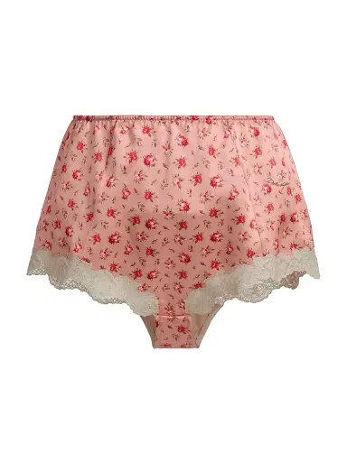 Dolce & Gabbana Women's Guaina Rose High-Rise Tap Panties - Roselline Rose - Size XL | Thumbnail 1 Dolce & Gabbana Women's Guaina Rose High-Rise Tap Panties - Roselline Rose - Size XL | Thumbnail 1