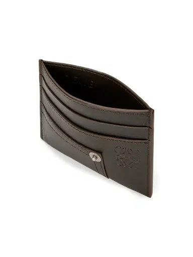 Loewe Men's Panta Leather Card Case - Vintage Brown | Thumbnail 2 Loewe Men's Panta Leather Card Case - Vintage Brown | Thumbnail 2