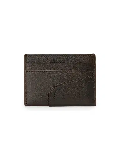 Loewe Men's Panta Leather Card Case - Vintage Brown | Thumbnail 3 Loewe Men's Panta Leather Card Case - Vintage Brown | Thumbnail 3