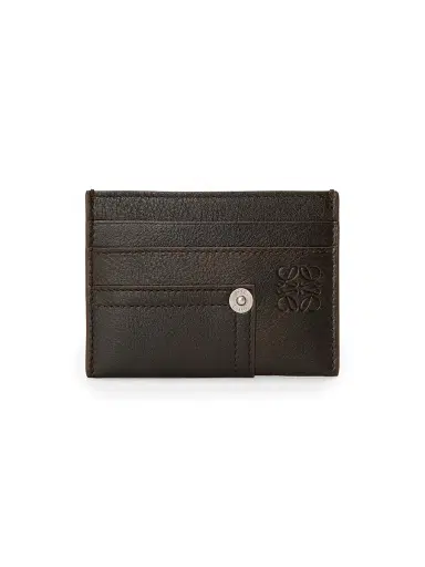 Loewe Men's Panta Leather Card Case - Vintage Brown | Thumbnail 1 Loewe Men's Panta Leather Card Case - Vintage Brown | Thumbnail 1