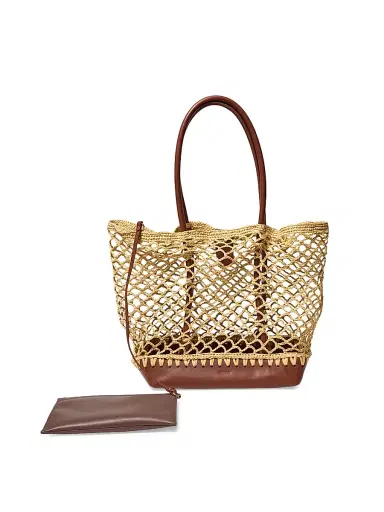 Simkhai Women's Caspian Raffia Tote Bag | Thumbnail 2 Simkhai Women's Caspian Raffia Tote Bag | Thumbnail 2