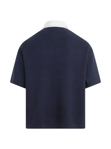 Hudson Jeans Men's Contrast-Collar Cotton-Cashmere Polo Shirt | Thumbnail 7 Hudson Jeans Men's Contrast-Collar Cotton-Cashmere Polo Shirt | Thumbnail 7