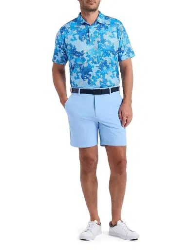 Robert Graham Men's Parkston Camouflage Polo Shirt - Light Blue | Thumbnail 2 Robert Graham Men's Parkston Camouflage Polo Shirt - Light Blue | Thumbnail 2