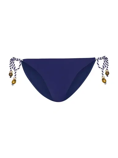 Milly Women's Side-Tie Bikini Bottom - Navy Multi - Size Small | Thumbnail 1 Milly Women's Side-Tie Bikini Bottom - Navy Multi - Size Small | Thumbnail 1