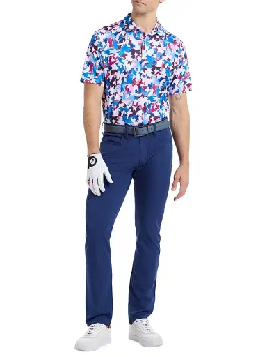 Robert Graham Men's Bartlow Knit Polo Shirt | Thumbnail 2 Robert Graham Men's Bartlow Knit Polo Shirt | Thumbnail 2