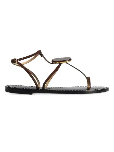 AMANU Women's The Cairo Leather Sandals - Chocolate | Thumbnail 1 AMANU Women's The Cairo Leather Sandals - Chocolate | Thumbnail 1