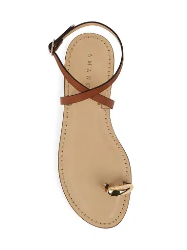 AMANU Women's The Kigali Leather Sandals - Cognac | Thumbnail 3 AMANU Women's The Kigali Leather Sandals - Cognac | Thumbnail 3