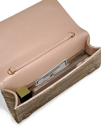 Alexis Bittar Women's Crystal Curve Tweed Clutch - Sunset Blush | Thumbnail 6 Alexis Bittar Women's Crystal Curve Tweed Clutch - Sunset Blush | Thumbnail 6