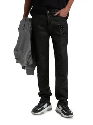 Ksubi Men's Chitch Backstage Stardom Embroidered Jeans - Black - Size 38 | Thumbnail 3 Ksubi Men's Chitch Backstage Stardom Embroidered Jeans - Black - Size 38 | Thumbnail 3