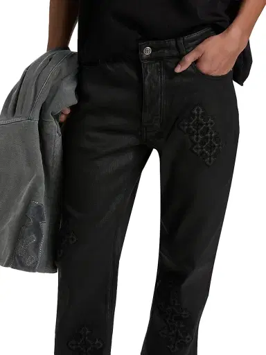 Ksubi Men's Chitch Backstage Stardom Embroidered Jeans - Black - Size 38 | Thumbnail 6 Ksubi Men's Chitch Backstage Stardom Embroidered Jeans - Black - Size 38 | Thumbnail 6