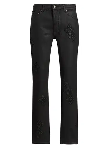 Ksubi Men's Chitch Backstage Stardom Embroidered Jeans - Black - Size 38 | Thumbnail 1 Ksubi Men's Chitch Backstage Stardom Embroidered Jeans - Black - Size 38 | Thumbnail 1
