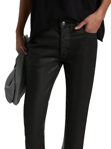 Ksubi Men's Van Winkle Main Stage Patch-Flap Jeans - Black | Thumbnail 6 Ksubi Men's Van Winkle Main Stage Patch-Flap Jeans - Black | Thumbnail 6