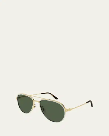 Cartier Men's Polarized Aviator Sunglasses | Thumbnail 2 Cartier Men's Polarized Aviator Sunglasses | Thumbnail 2