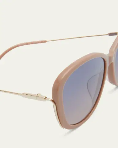 Chloé Gradient Round Acetate Sunglasses | Thumbnail 4 Chloé Gradient Round Acetate Sunglasses | Thumbnail 4