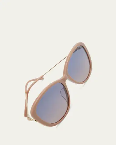 Chloé Gradient Round Acetate Sunglasses | Thumbnail 5 Chloé Gradient Round Acetate Sunglasses | Thumbnail 5