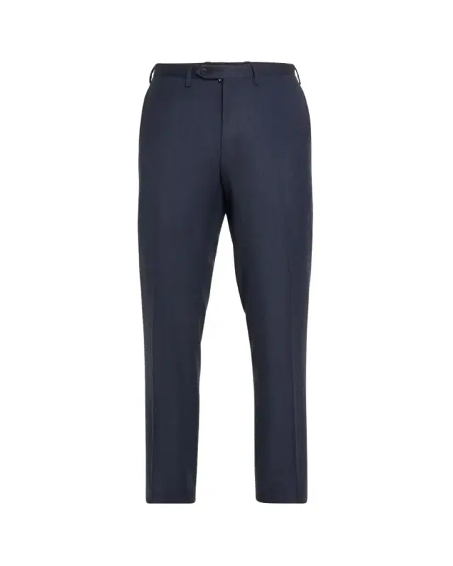 Men's Textured Blue Suit Trousers Men's Textured Blue Suit Trousers